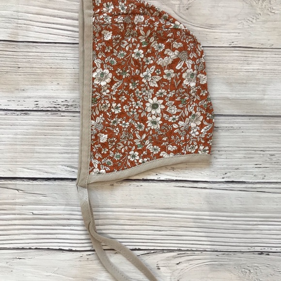 Brand New Floral Baby Bonnet Size 0-6 Months - Picture 8 of 8